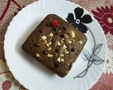 A picture of step 3 of Dates and Dry Fruits Chocolate Cake.