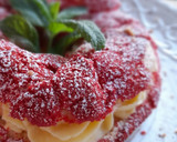 Foto del paso 8 de la receta: París-Brest de crema con craquelin rojo
