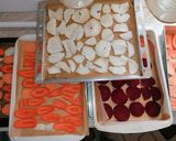 Zöldségchips recept fázis 1 fotója