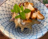 A picture of step 4 of Roasted Turban Shell.