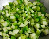 A picture of step 3 of Sponge gourd (galka) curry.