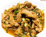 รูปขั้นตอนการทำที่ 6 ของ 🌶️น้ำตกหมูแซ่บนัวน์🐷
