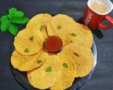 इंस्टेंट बेसन चावल पापड़ (Instant besan chawal papad recipe in Hindi) रेसिपी चरण 8 फोटो