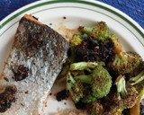 Foto del paso 5 de la receta: Salmón con tomate deshidratado y brócoli