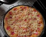 Foto langkah ke 9 dari resep Pizza teflon (no egg, no ulen, no mixer, no oven).