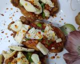 A picture of step 6 of Crispy chicken pizza.