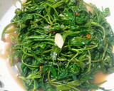 Foto langkah ke 4 dari resep Kangkung tumis belacan.