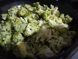 Foto del paso 1 de la receta Tortilla de brócoli y avena