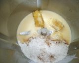 Foto del paso 3 de la receta Bizcocho de plátano y pasas en mambo