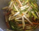 Foto del paso 1 de la receta: Fideos con verduras 😄