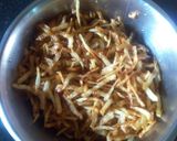 ঝুড়ি আলুভাজা। (Jhuri aluoo bhaja recipe in Bengali) রেসিপি ধাপ - 5 ছবি