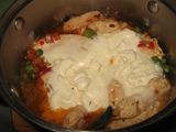 Курятина з овочами під соусом каррі