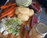 Foto del paso 1 de la receta: Puchero de garbanzos y verdura
