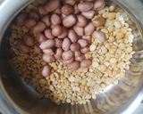 A picture of step 2 of Sorrel leaves bhaji.