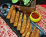 A picture of step 5 of Crispy Baby Corn Fritters.