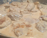 Foto del paso 3 de la receta: Solomillo en salsa de turrón con guarnición de patatas