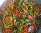 Foto langkah ke 3 dari resep Oseng Buncis Saos tiram.