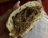 Foto del paso 8 de la receta: Sándwich de carne mechada😋