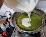 A picture of step 3 of Sandwich dhokla.