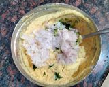 A picture of step 2 of Kerala special tea time snack - Parippu Vada.