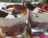 Coffee chocolate mousse with whipped cream recipe step 3 photo
