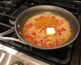 A picture of step 3 of Chili Lemon Shrimp with Lobster Ravioli.