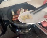 Foto del paso 2 de la receta: Arroz alla arrabbiata con alcachofa y panceta