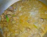 A picture of step 3 of Tikka kaleji (beef).