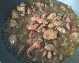 Foto del paso 2 de la receta Higaditos de pollo en salsa al ajillo