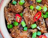 A picture of step 1 of Clay pot Rice.