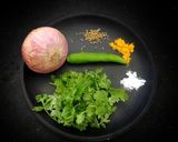 A picture of step 1 of Rice Vada.