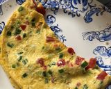 A picture of step 5 of Omelette Masala.