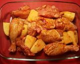 Foto del paso 10 de la receta Pollo especiado al horno con patatas