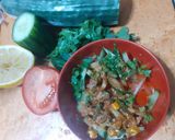 A picture of step 6 of Mix lentils without oil.