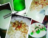 Banana fruit custered recipe step 2 photo