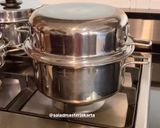 Foto langkah ke 5 dari resep Gluten Free Chiffon Spekuk Palm Sugar Tanpa Oven.