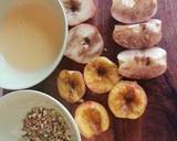Grilled fruits with light custard and crushed nuts recipe step 4 photo