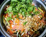 Hình bước làm 7 của món Gỏi bưởi tôm thịt