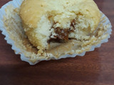 Muffins de vainilla coco y ❤de dulce de leche