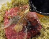 A picture of step 1 of Beef and Celery Dumplings （牛肉芹菜饺子）.