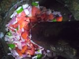 Green Chole ki Chutney In Desi Style