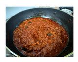 A picture of step 11 of Paneer Pulimunchi.
