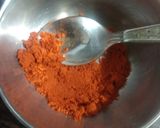 A picture of step 5 of Punjabi thali.