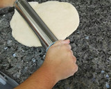 Foto del paso 13 de la receta: Pizza de Irma con pollo y queso de cabra