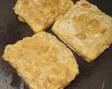 A picture of step 3 of Aloo masala toast.