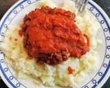 Foto del paso 3 de la receta: Patatas rellenas de Boloñesa al Parmesano