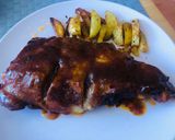 Foto del paso 7 de la receta: Costillas bbq y miel con patatas deluxe