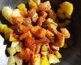 आलू टमाटर की सब्जी (aloo tamatar ki sabzi recipe in Hindi) रेसिपी चरण 4 फोटो