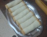 Foto del paso 1 de la receta Cañas de dulce de membrillo y queso fresco con natillas