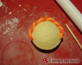 Φωτογραφία βήματος 4 της συνταγής Cupcakes πασχαλινά καλαθάκια με smarties